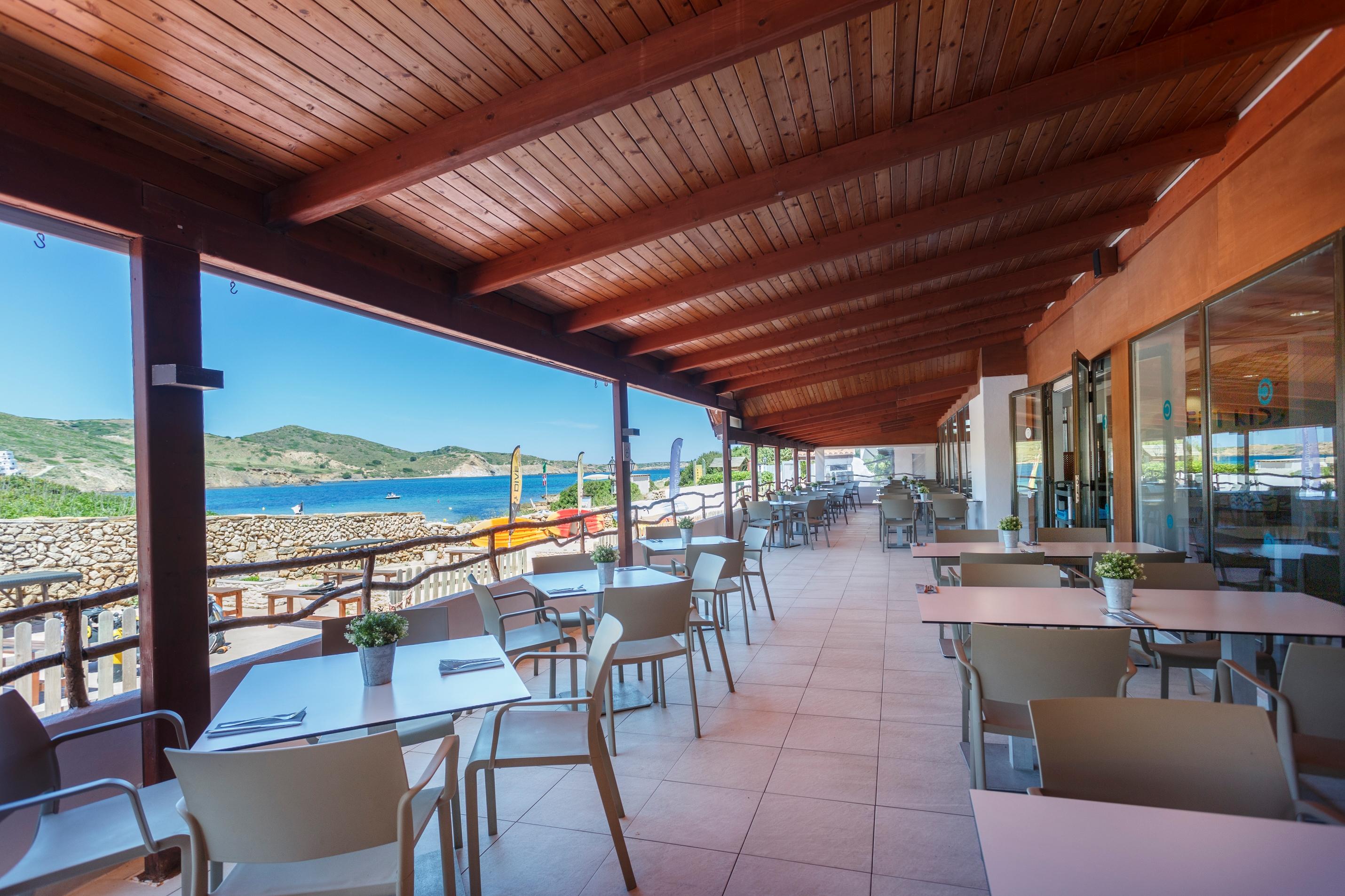 Fergus Club Carema Splash Playas De Fornells Restaurang bild